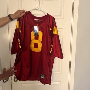 USC Dwayne Jarrett signed Nike jersey. Certificate of Authenticity